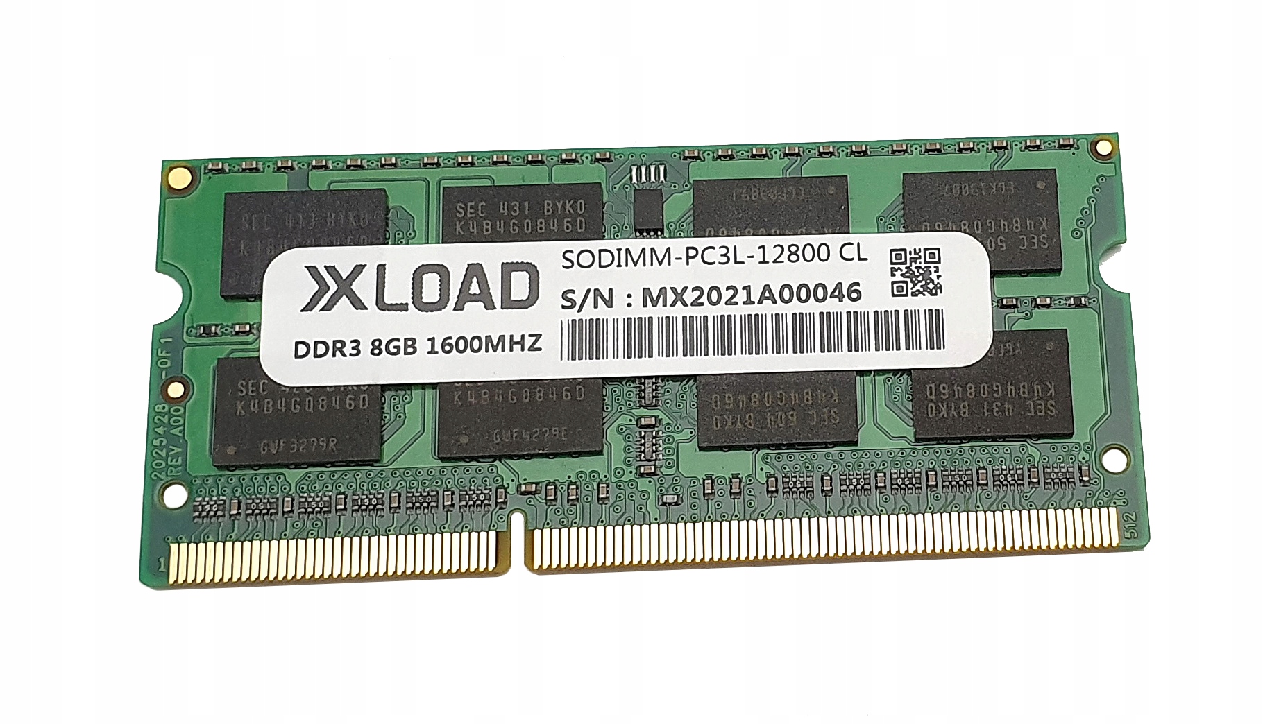 Оперативна ПАМ'ЯТЬ 8GB PC3L DDR3L SO-DIMM 12800S 1600MHz