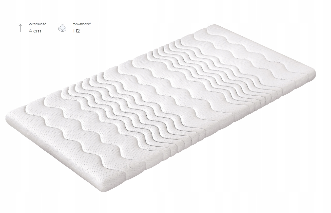 TOP Materac piankowy topper CLASSIC 4 cm 100x200 Kod producenta classic_100