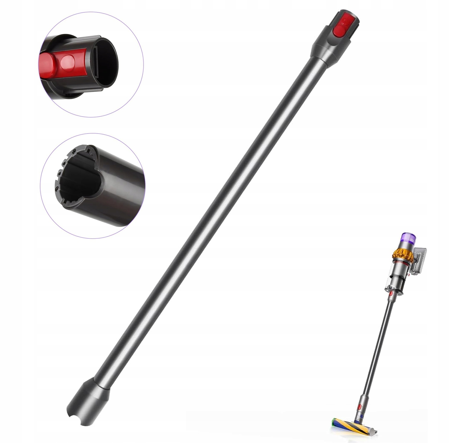 Rura Do Dyson V10 Digital Slim V12 Detect Slim 74CM Wzmociony