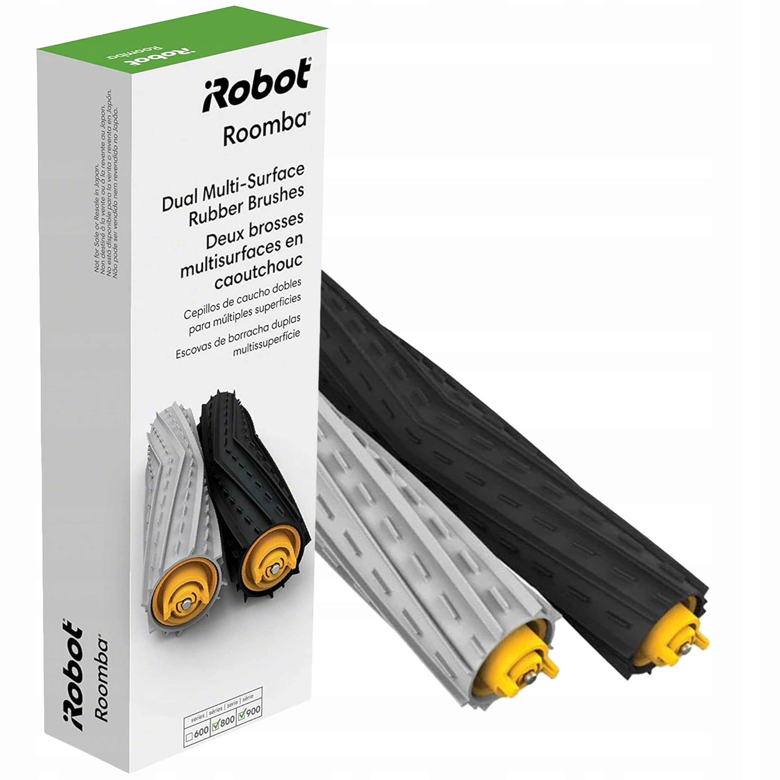 Originální Hlavní gumové kartáče AeroForce pro iRobot Roomba 800/900