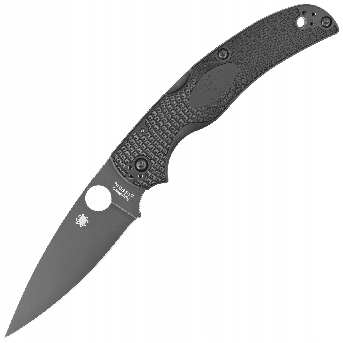 Nůž Spyderco Native Chief Black Frn C244PBBK
