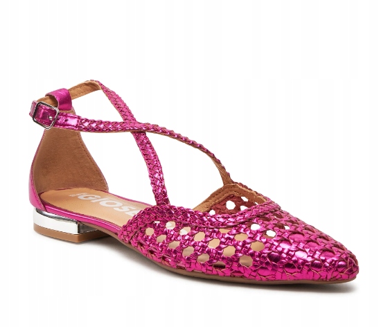 Gioseppo Dámské Růžové Kožené Baleríny 39 1KS