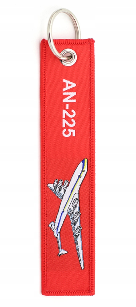

Najcięższy samolot świata An-225 Mrija brelok Rbf