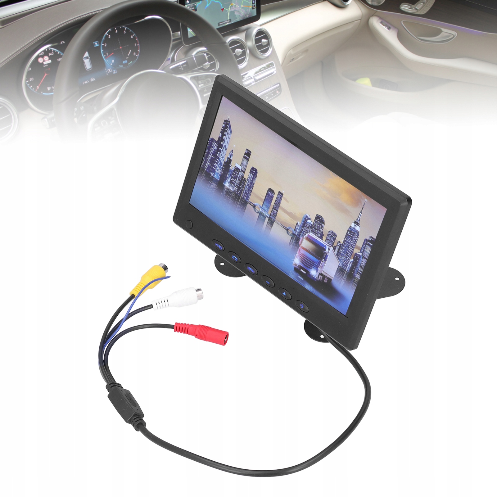 7-CALOWY MONITOR Z WIDOKIEM Z TYŁU NIGHT VISIONC Model 1610210125111