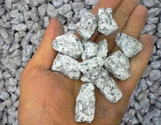 Grys Dalmatyńczyk Granit Szary 16-22mm 1000KG Tona Paleta Big Bag