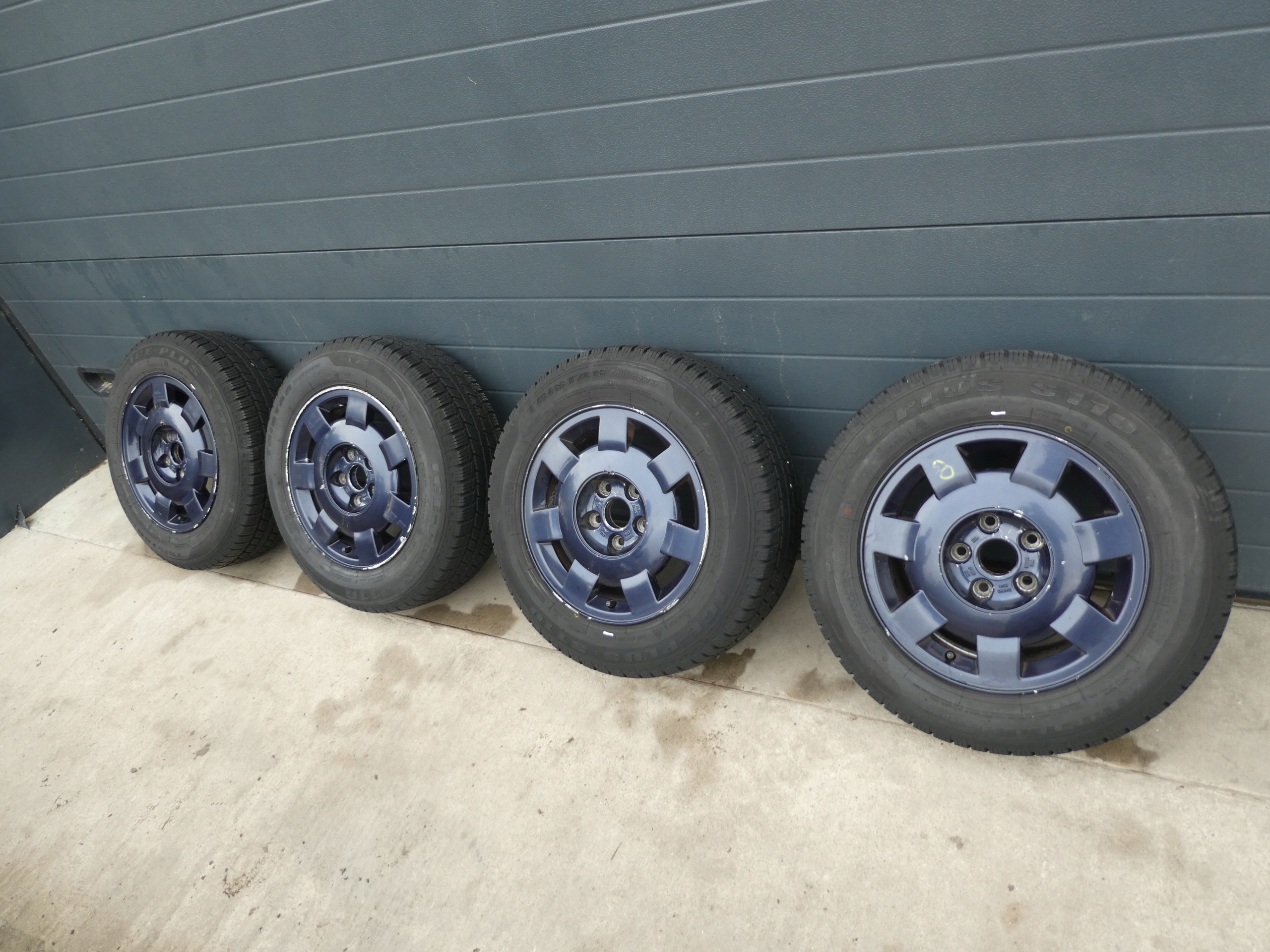 4X wheels discs tyres VW T4 7D0601025 2017R
