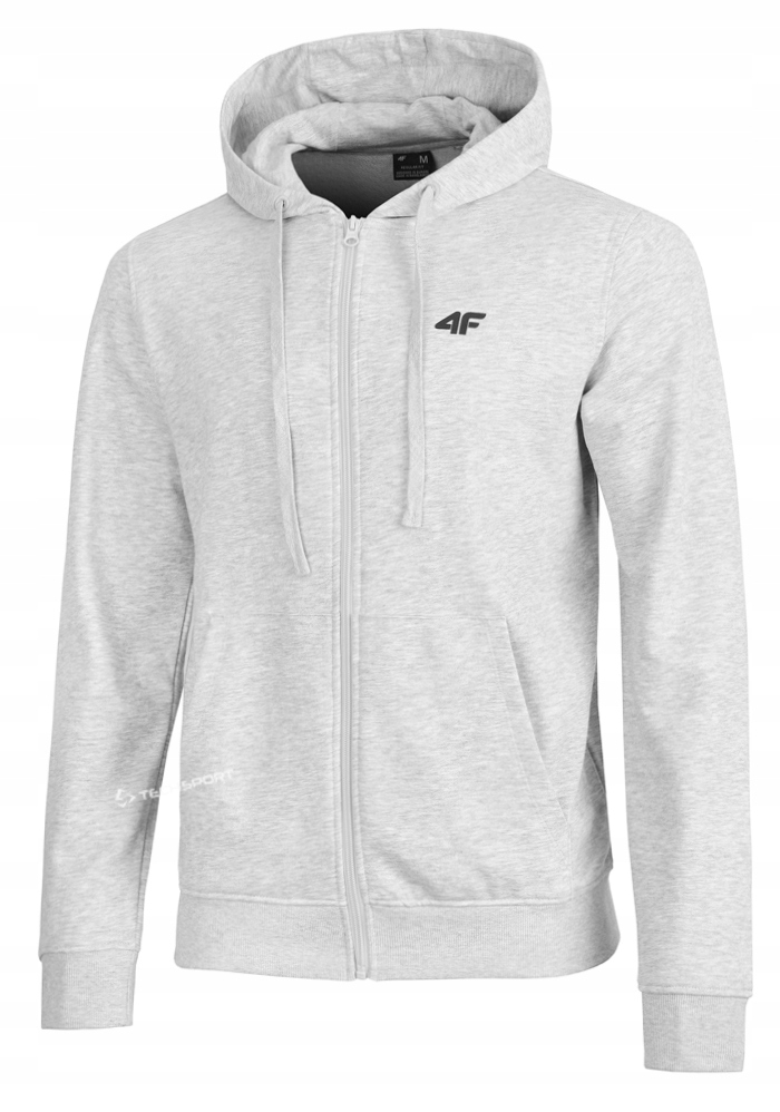 4F Męska Bluza Z Kapturem Bawełna Rozpinana rozm M