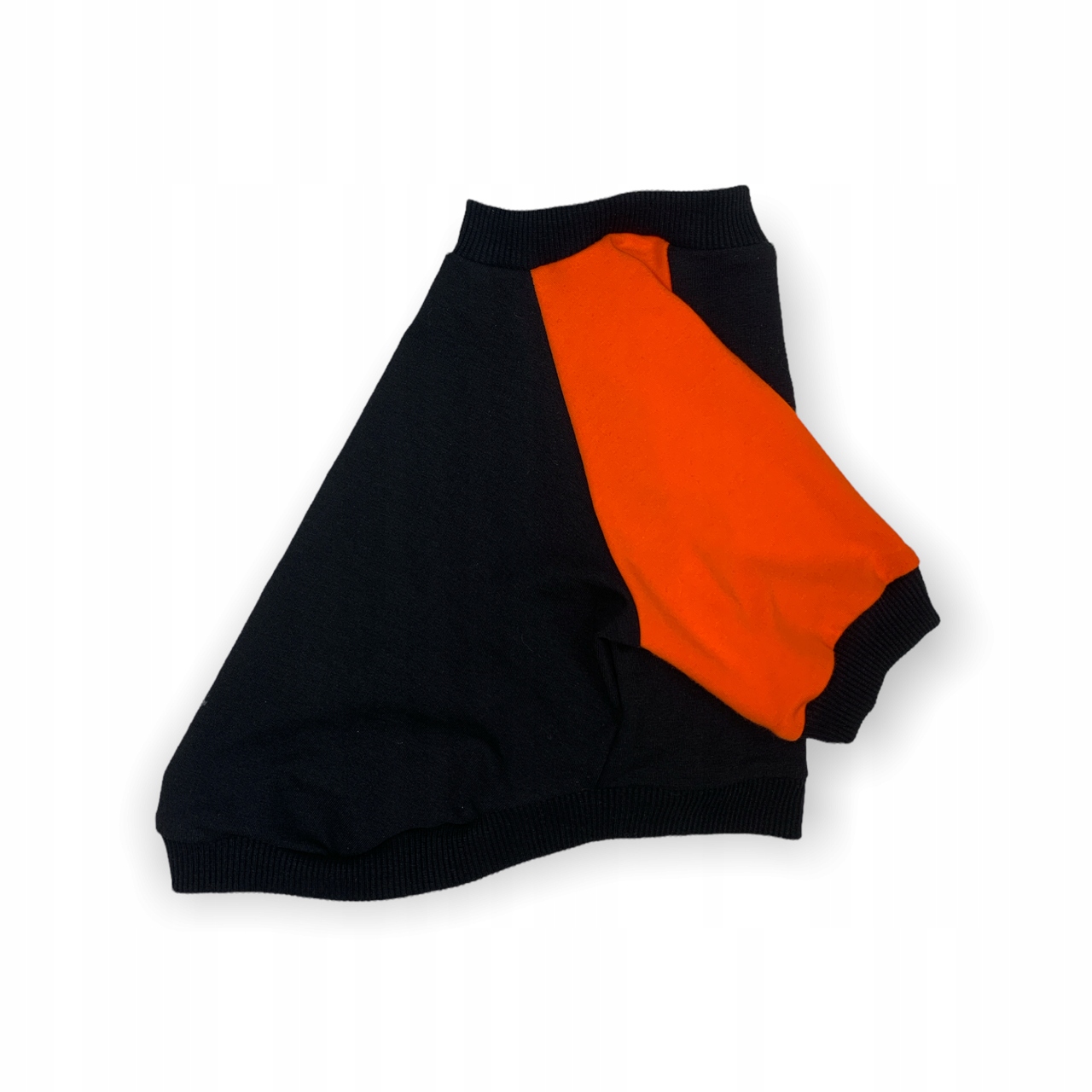 Levně Mikina pro psa s raglánovým rukávem Černo-oranžová velikost XL