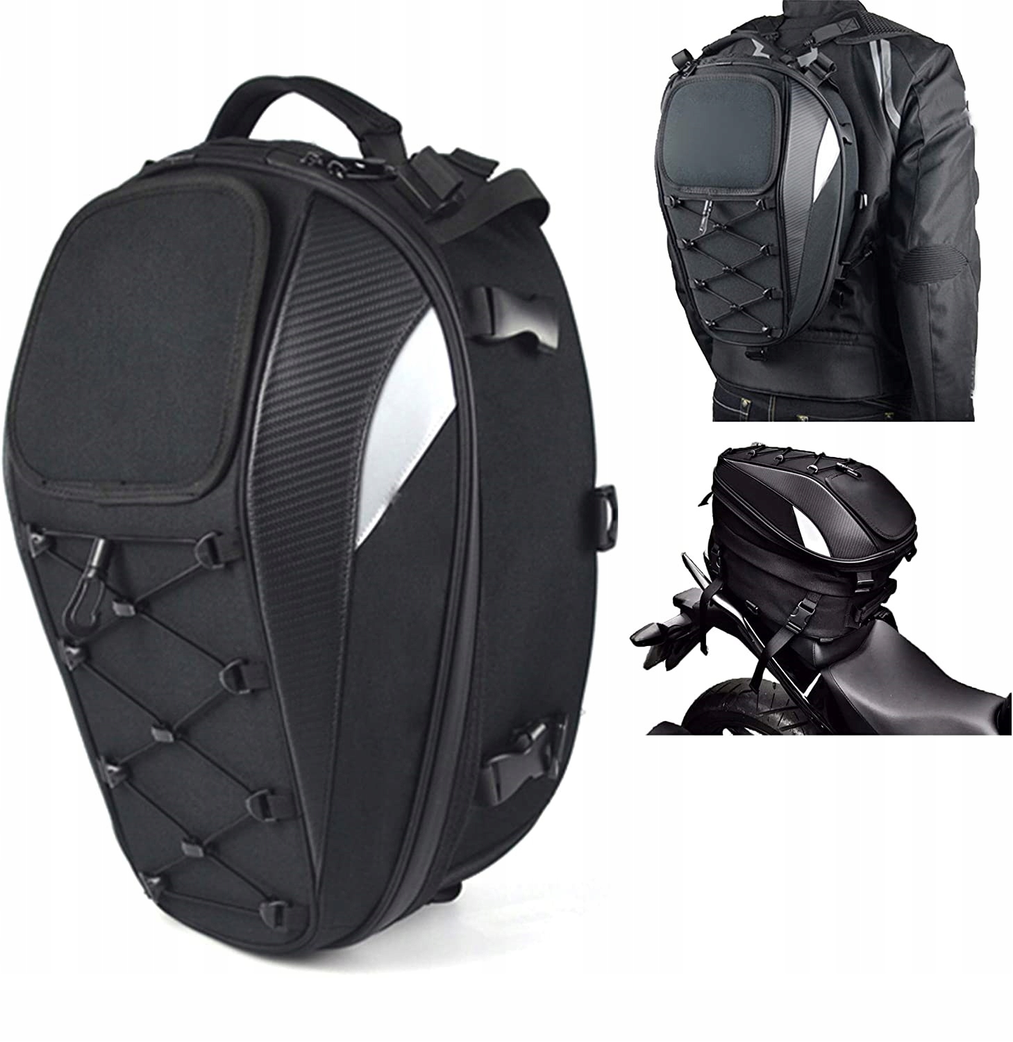 СУМКА ДЛЯ СИДІННЯ МОТОЦИКЛА ВОДОНЕПРОНИКНИЙ РЮКЗАК