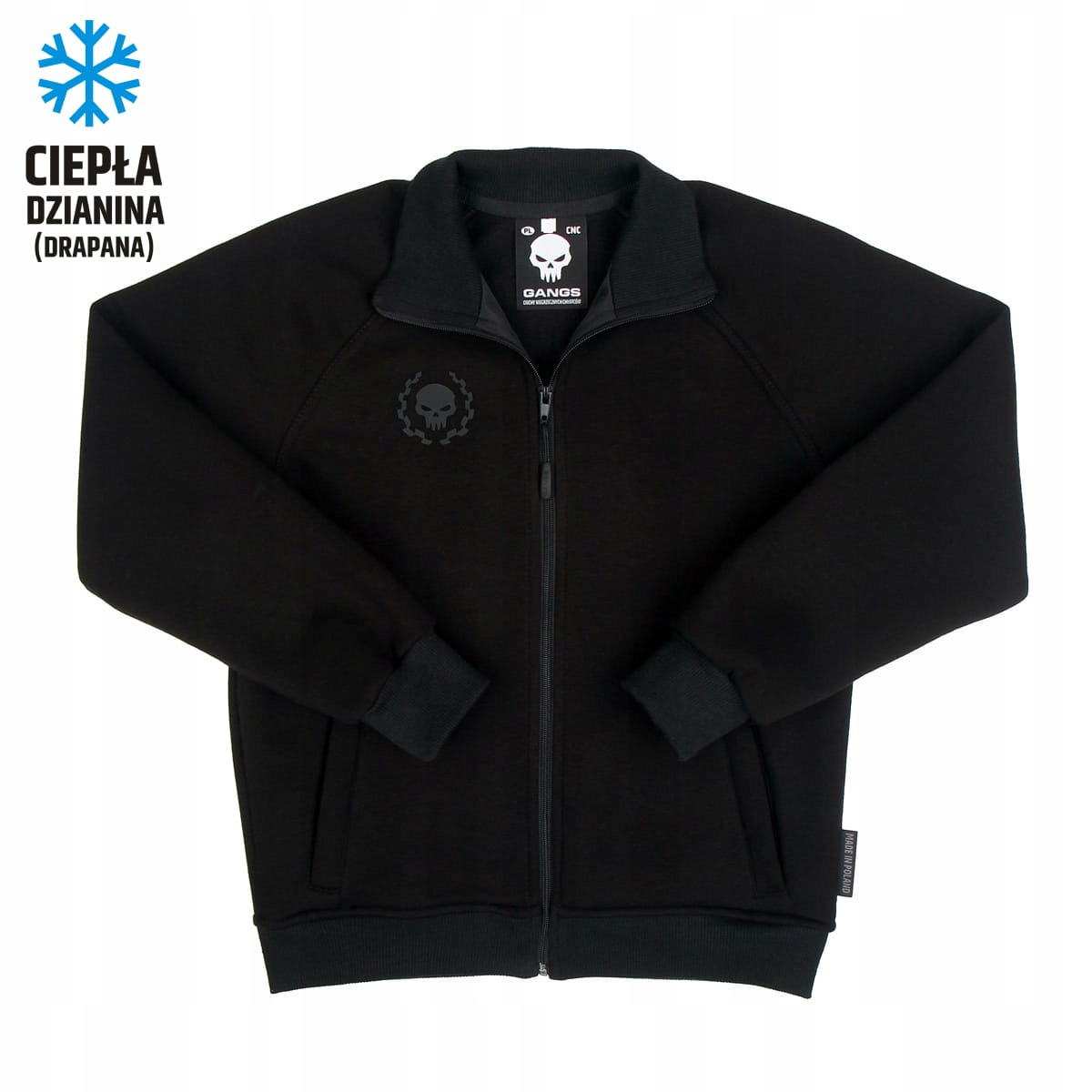 

Bluza chłopięca Gangs ocieplana czarna r.146