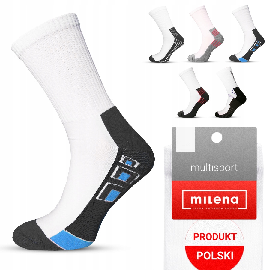 

Skarpety Sportowe Milena 1/2 Frota 44-46 jakość