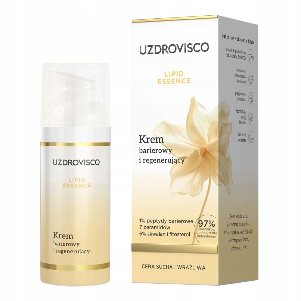 Uzdrovisco Lipid Essence Bariérový a regenerační krém
