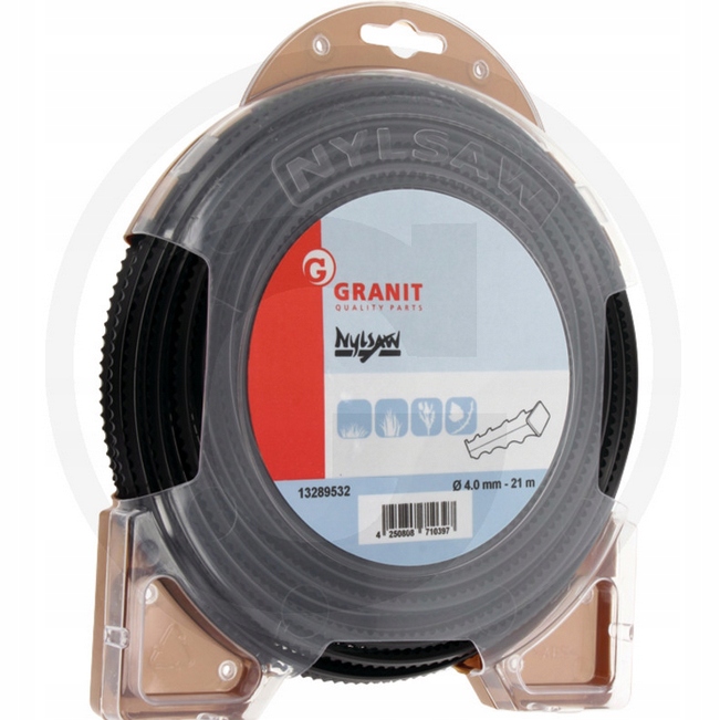 Struna Žraločí Zub Nylsaw Granit 4,0 mm 21 m