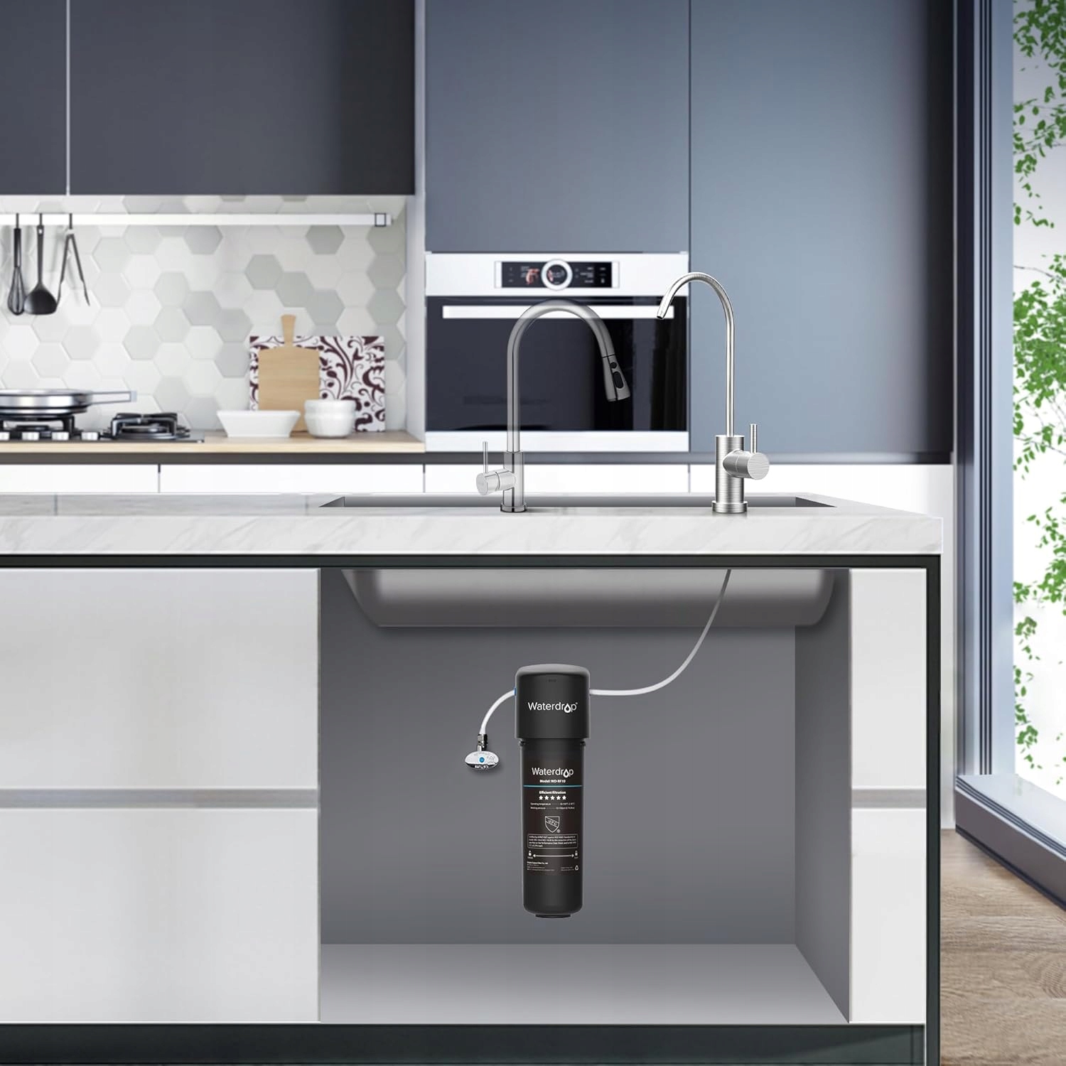 System filtracji wody Waterdrop 10UA WD-RF11, 30 000 litrów Kod producenta WD-10UA