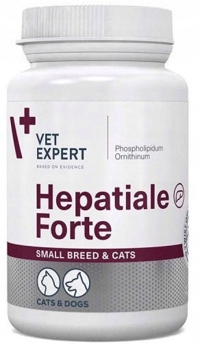 VetExpert Hepatiale Forte Small Breed Cats 40kapsułek