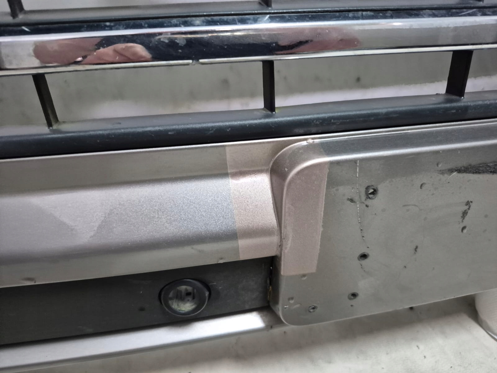 VW T6 MULTIVAN 7E0 15- bumper front front grill PDC SPR 7E5807221D