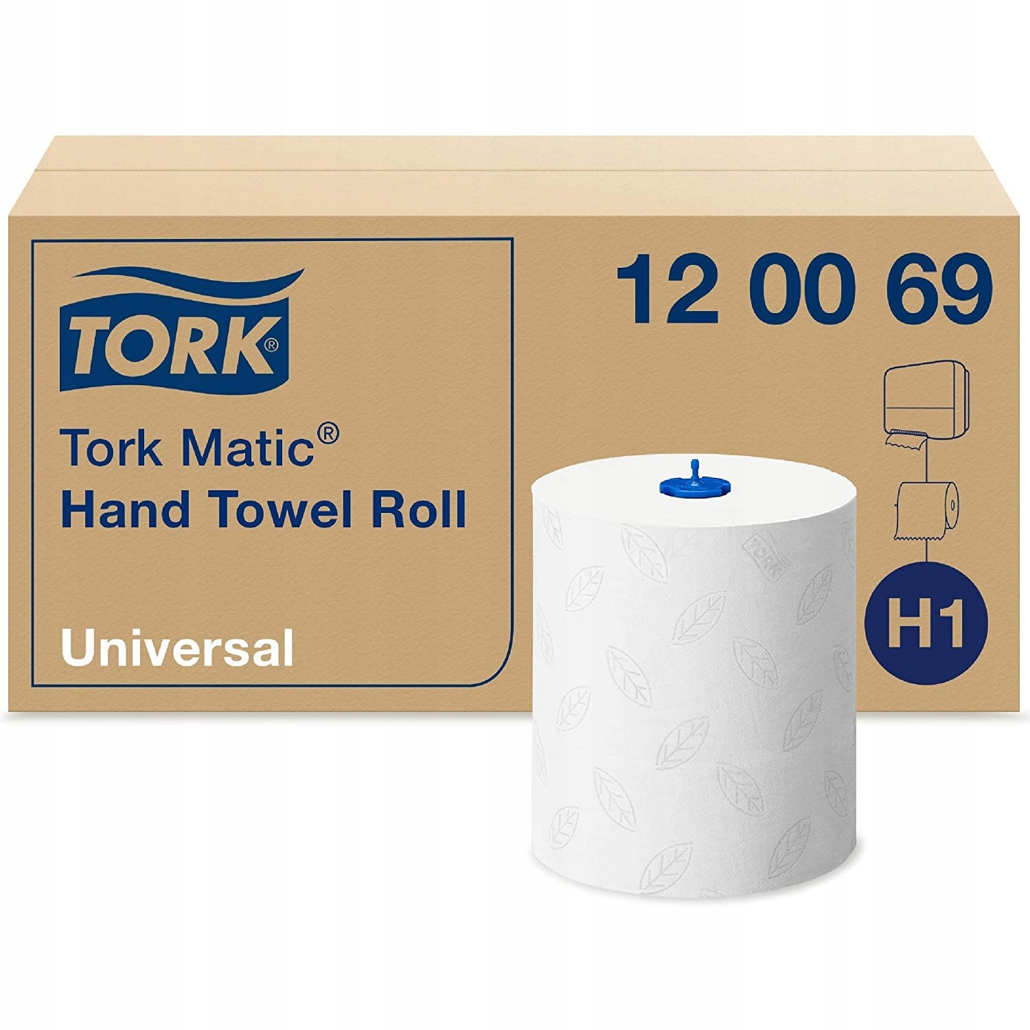 Tork Válečkové ručníky Matic bílé H1 6x150 m