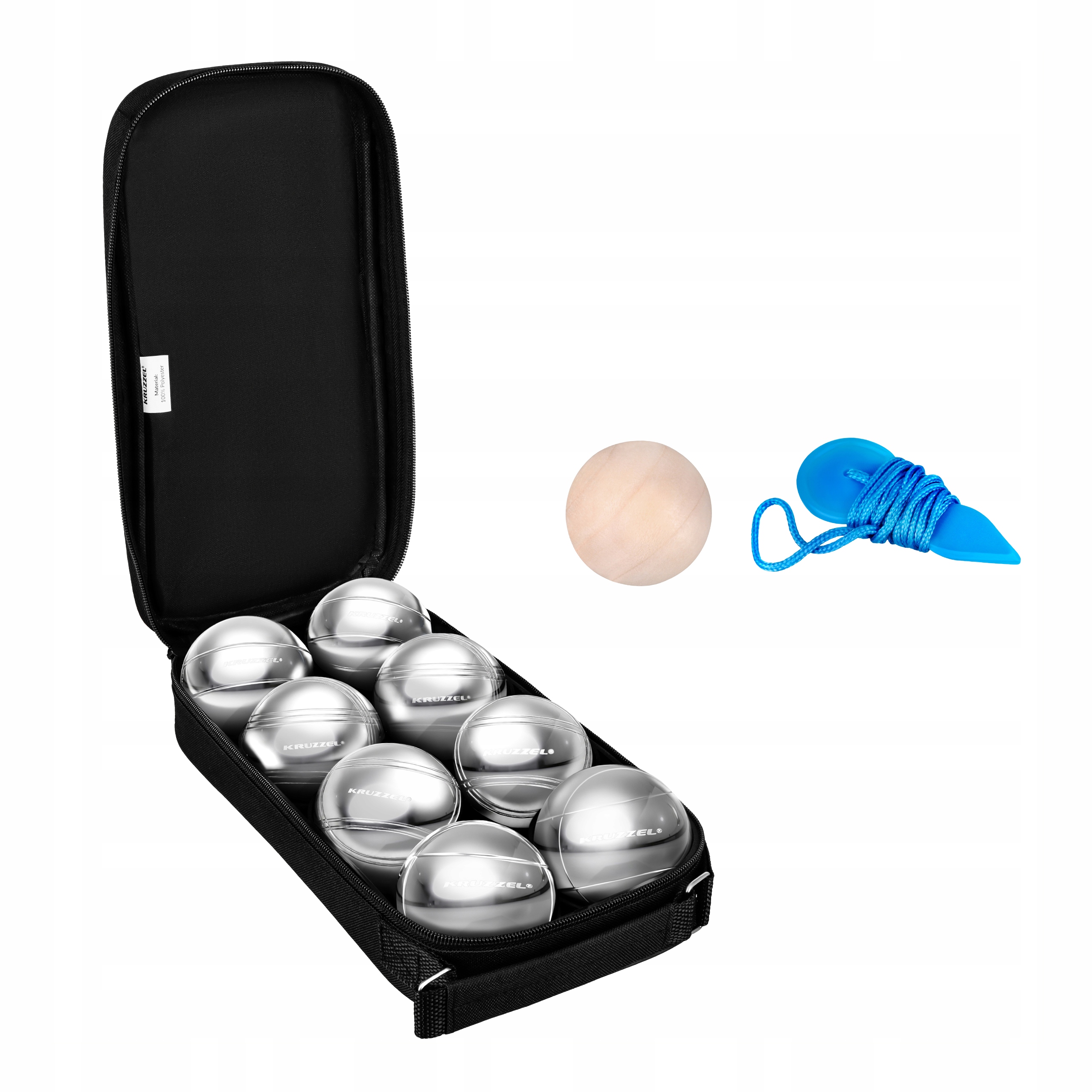 Kule Bule Boule Hra Pouzdro Petanque 8 Kul na hraní 8ks Velká sada Pouzdro