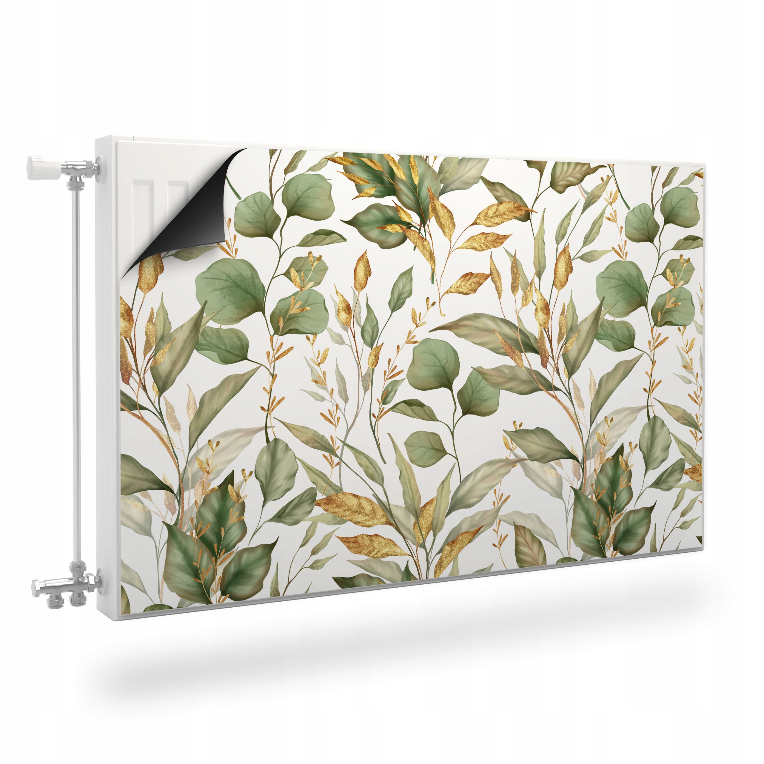 MASKOWNICA Magnetyczna Liście Akwarela 80x60