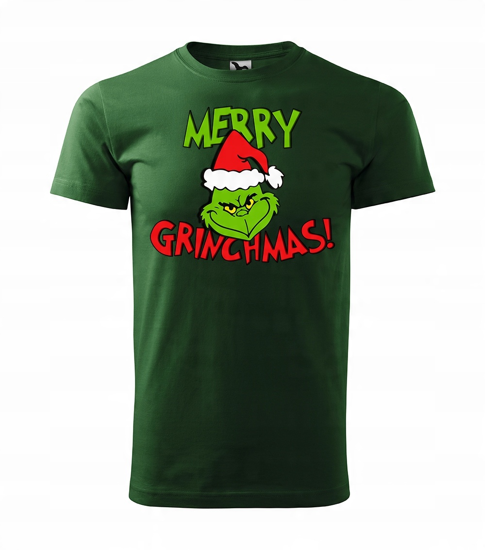 

Koszulka Świąteczna Grinch Merry Grinchmas! M