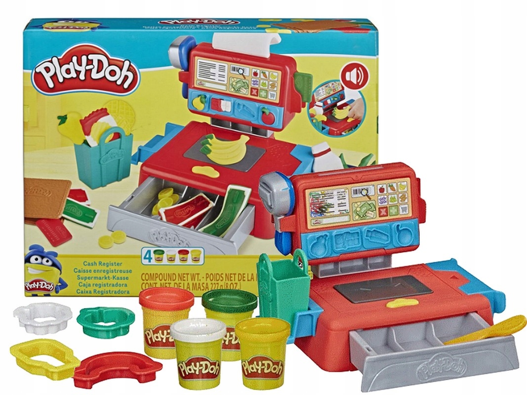 PLAY DOH плей до КАССА ВЕСЕЛО В МАГАЗИН E6890