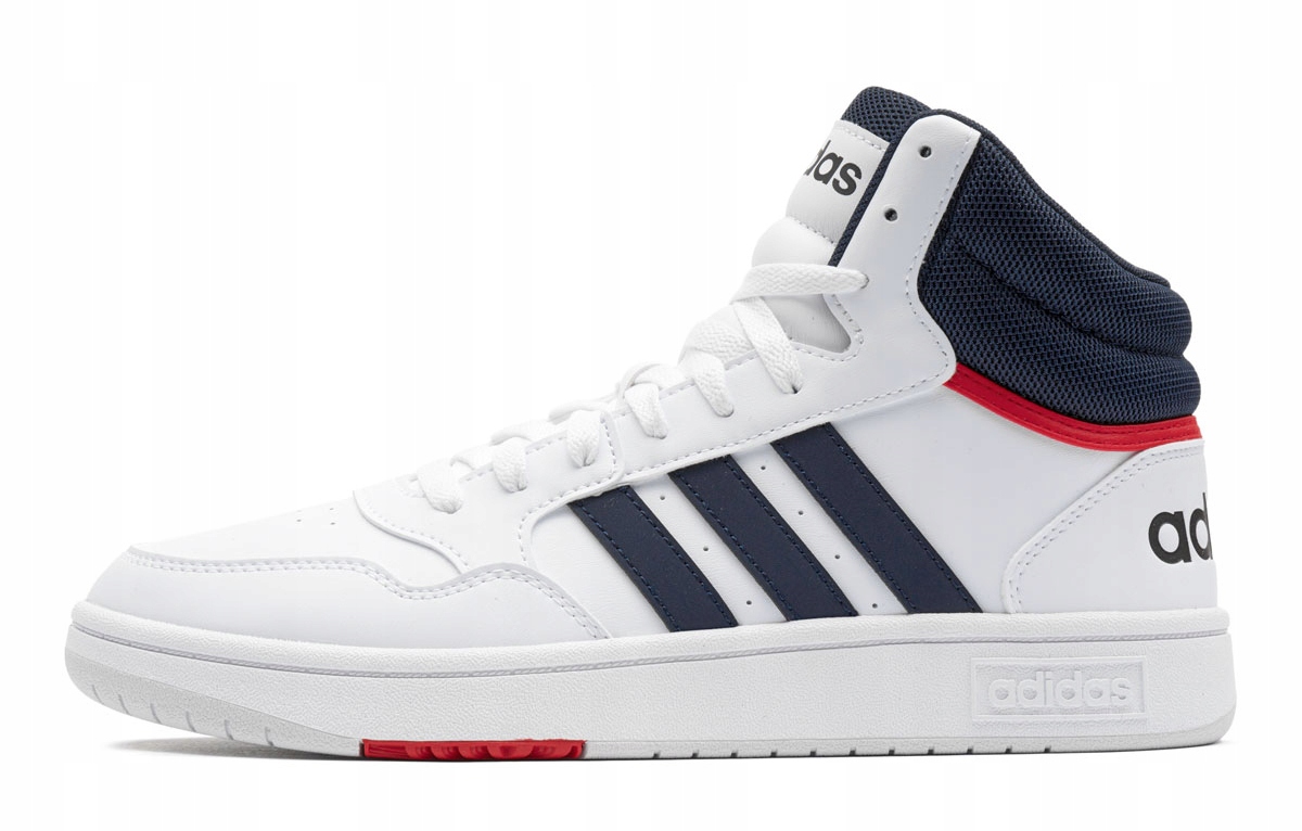 Pánské Boty Adidas Hoops Mid GY5543 bílé 46,6