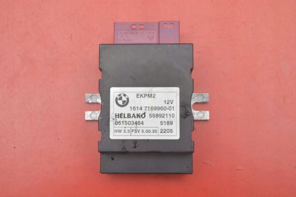 control unit module POMPY PALIWA7169960 BMW E60 E61 2.5 D 177 KM 03-07