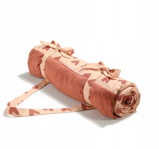 Heartbeat Pink XL Pikniková Deka s kapsou Hrací podložka La Millou