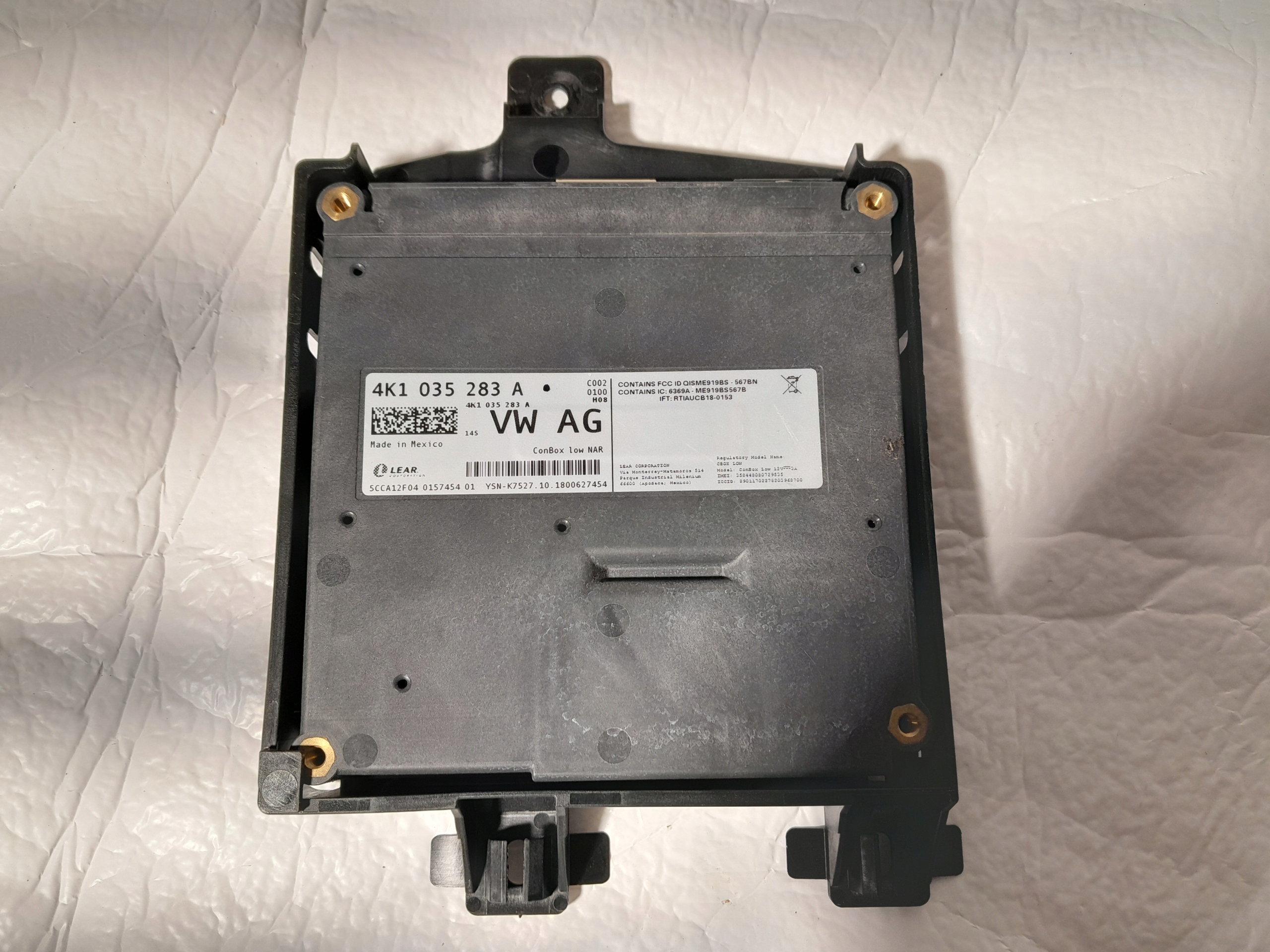 AUDI A4 B9 control unit WZYWANIA POMOCY 4K1035283A