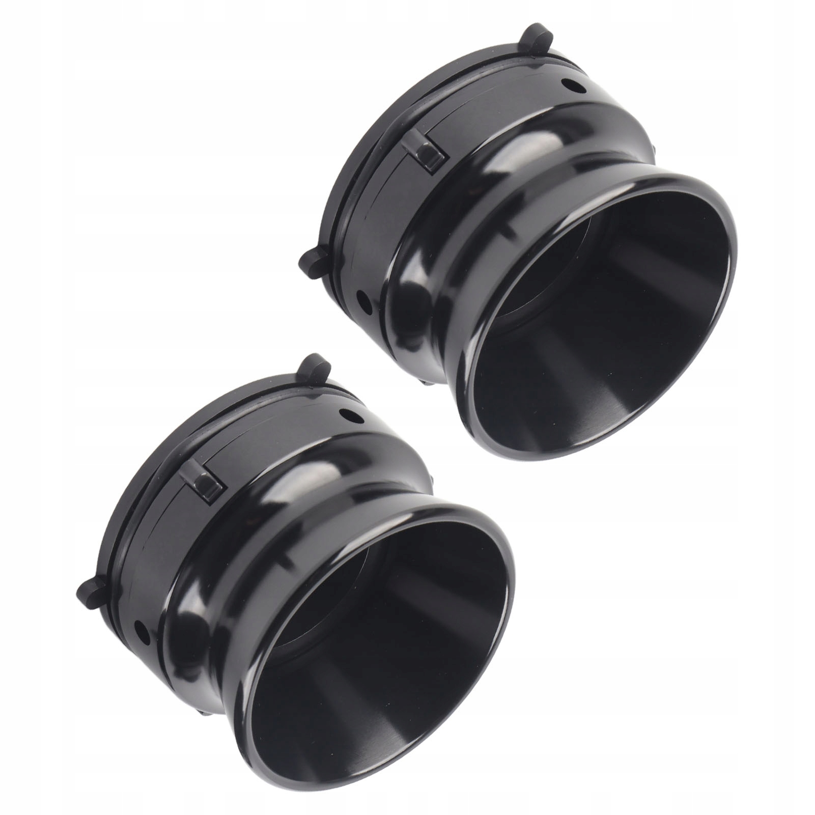 Pár Adaptérů Nab Hub Leštěný Šedý Pro Studer Revox