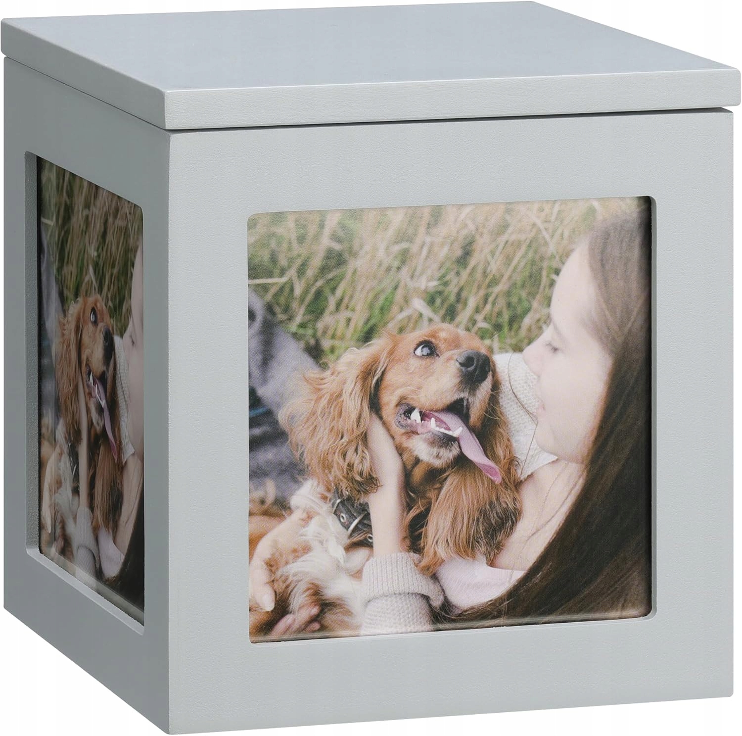 Levně Urna pro psa/kočku na popel kremační paměť přítomnost