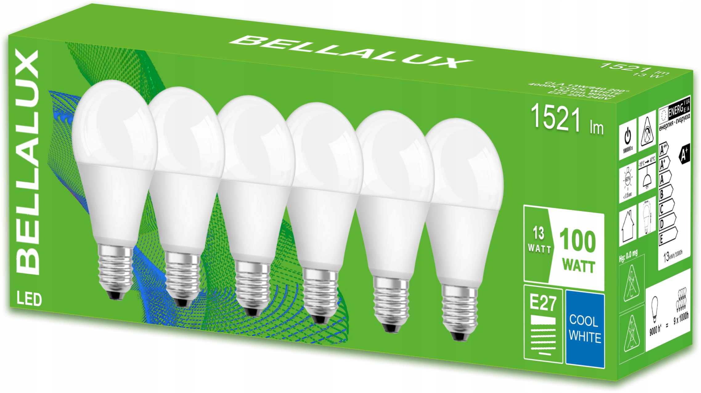 

Żarówka Led E27 13W Eco CL A Fr 100 840 non-dim 15