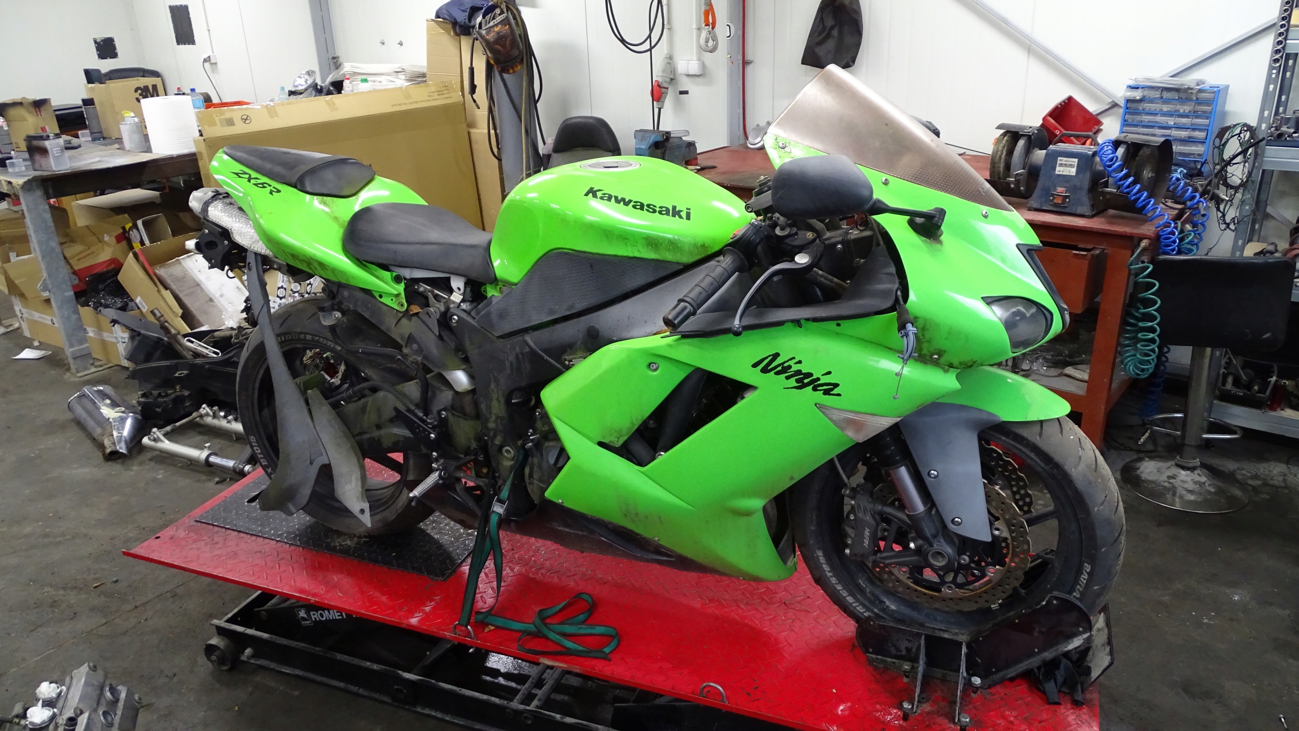 ZX6R kawasaki zx - 6r ninja 600 07 - 08 коллекторы выхлопные