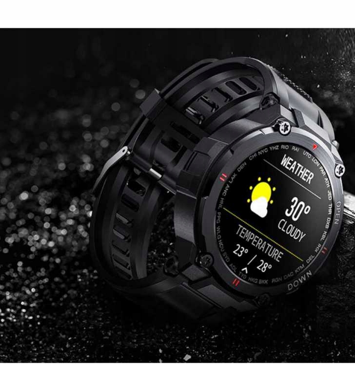 SMARTWATCH Z GPS ZEGAREK MĘSKI POLSKIE MENU 480mAh Model inny