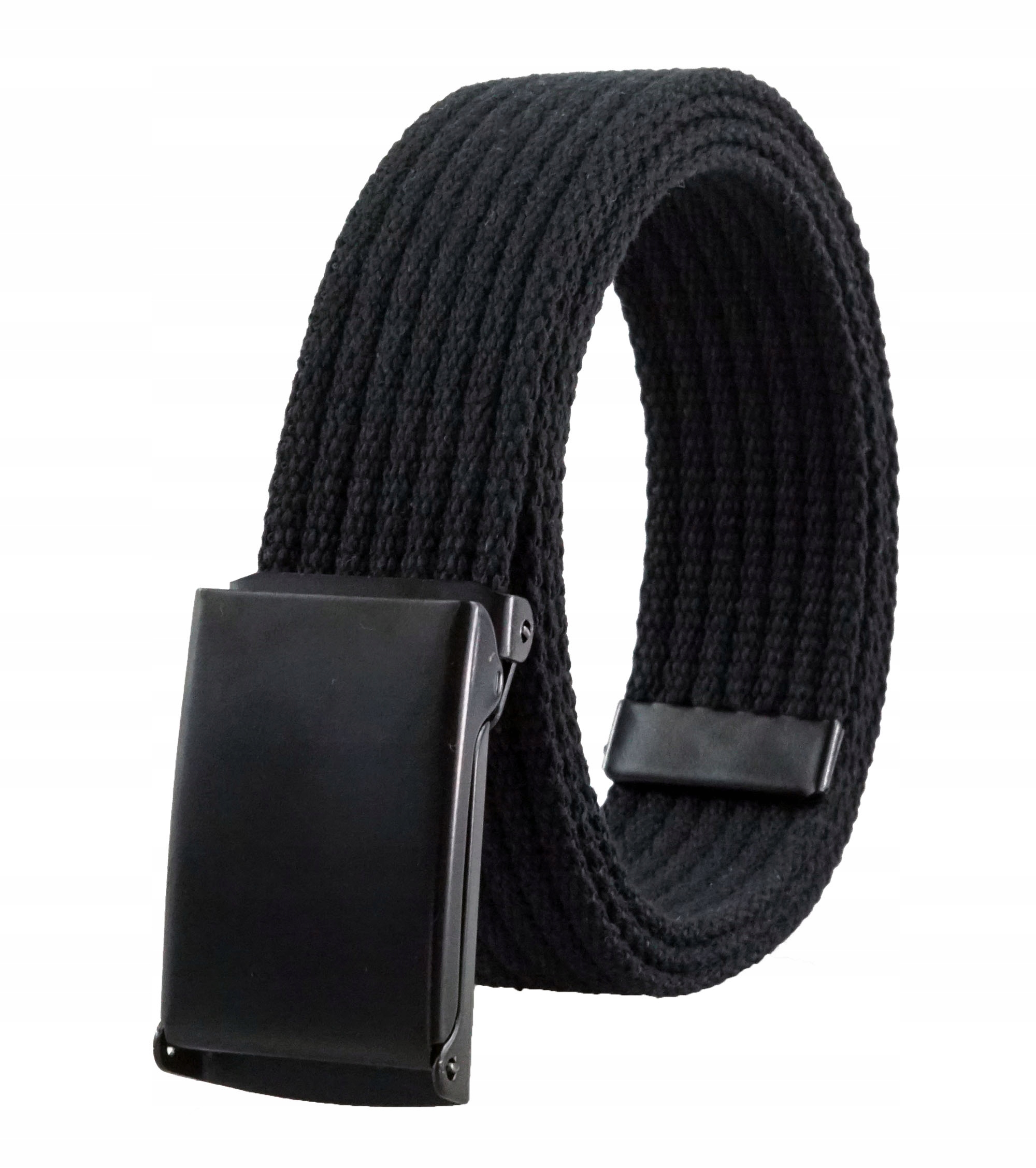 PARCIANY PASEK DO SPODNI 3 CM CZARNY PARCIAK 110