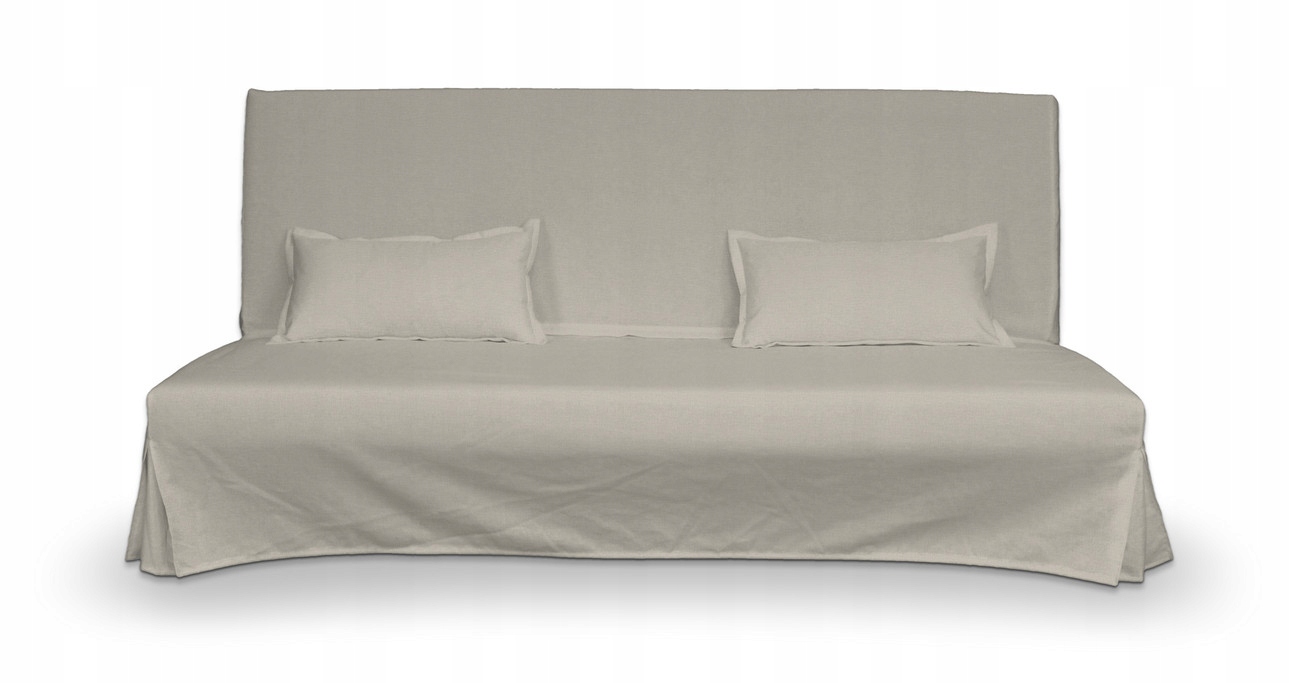 Neprešívaný poťah na pohovku Beddinge a 2 obliečky na vankúše Ikea, čierny