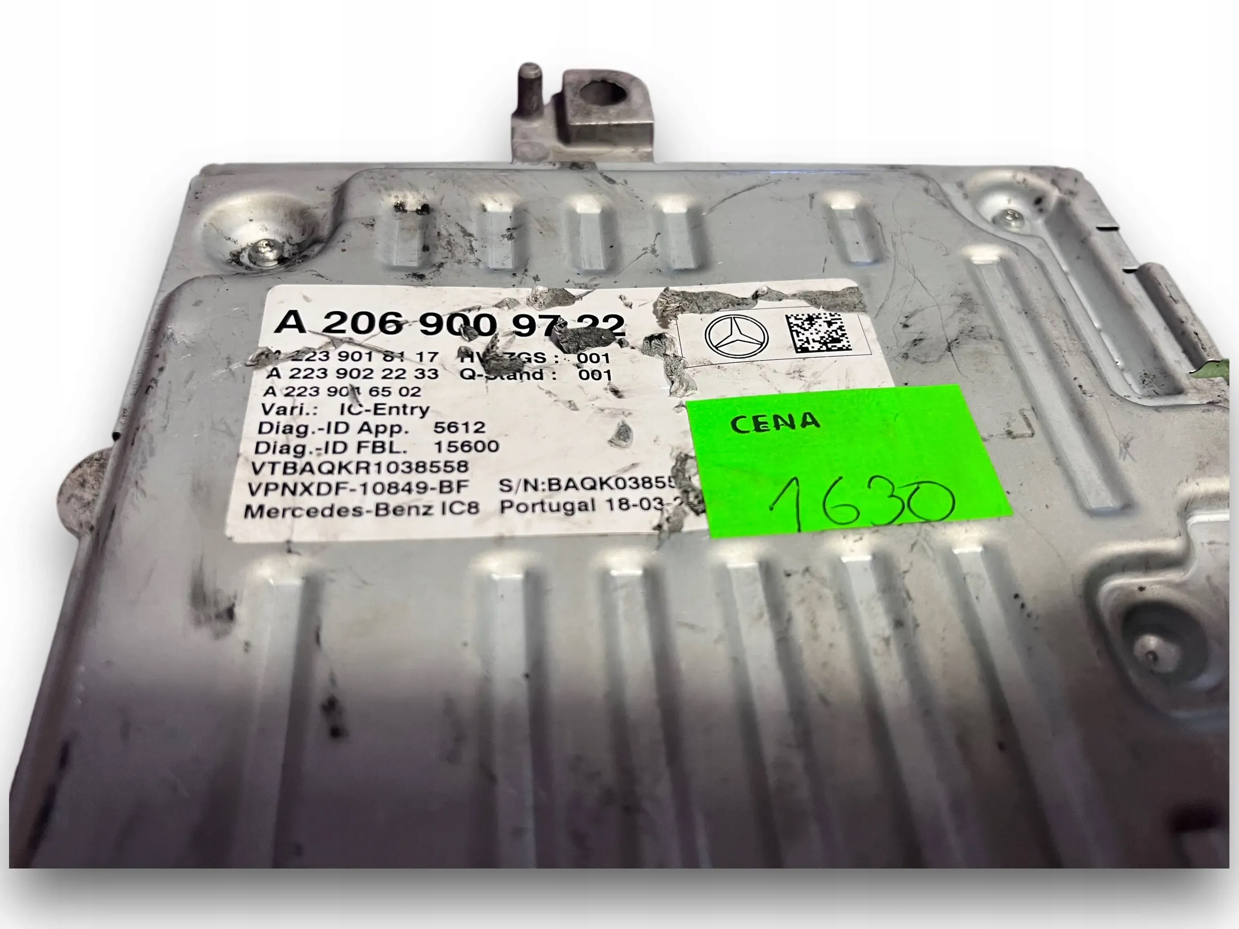 MERCEDES W206 Module Instruments tachymètre compte tours 2069009722 @M