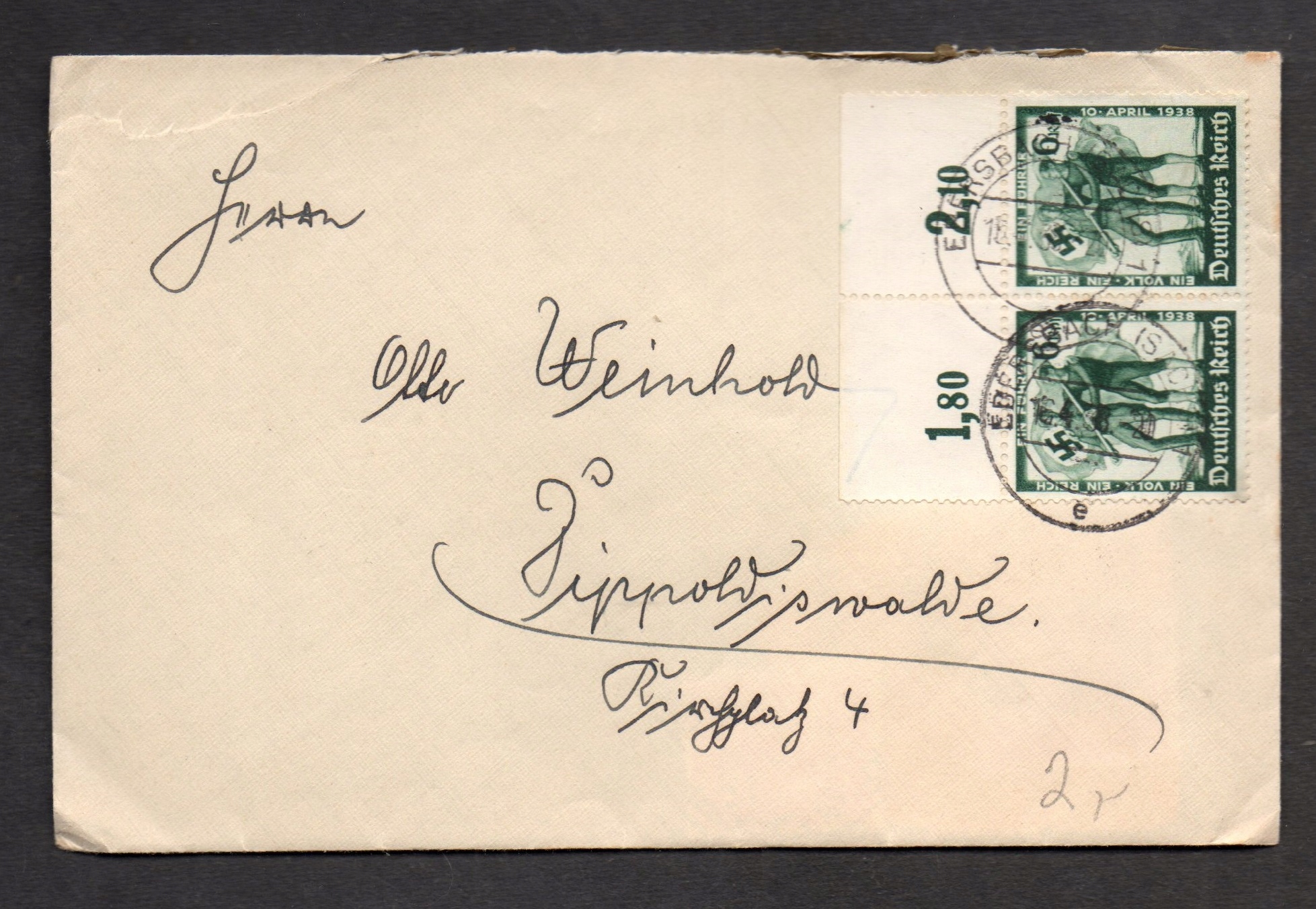 Германский Рейх-интересный старый груз