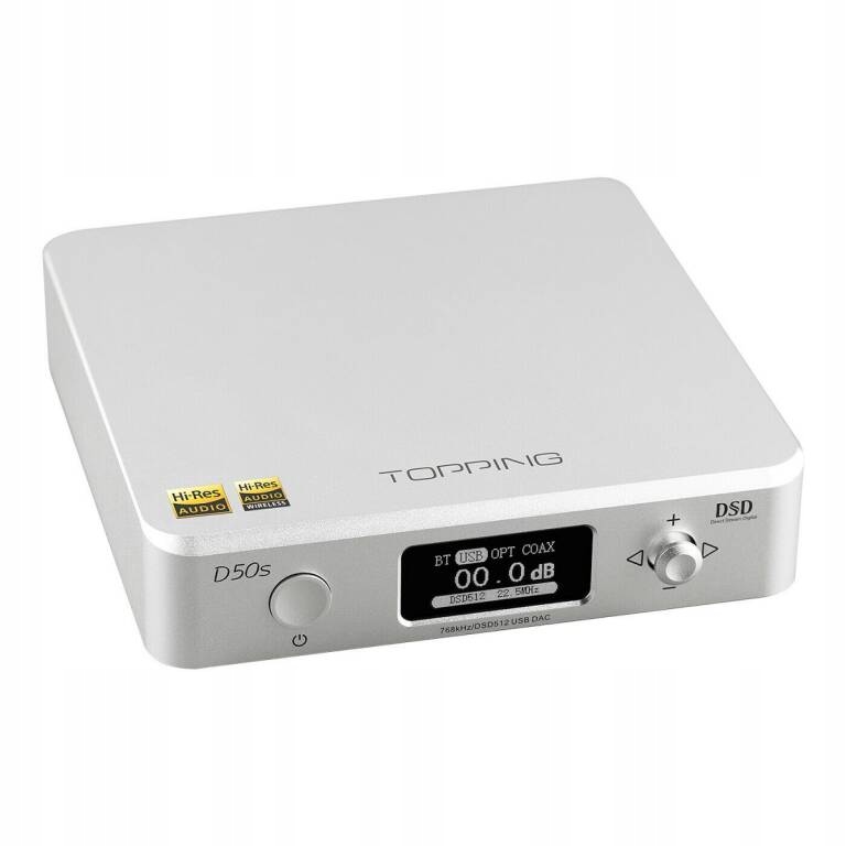 Topping D50s Przetwornik DAC USB z Bluetooth aptX Marka Topping