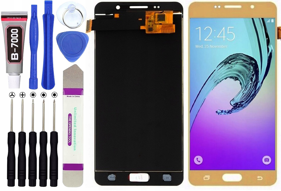 Displej pro Samsung Galaxy A5 2016 A510 LCD Zlatý