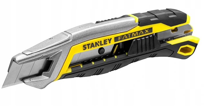 

Nóż Stanley Fatmax z blokadą Suwakową 18mm 10594