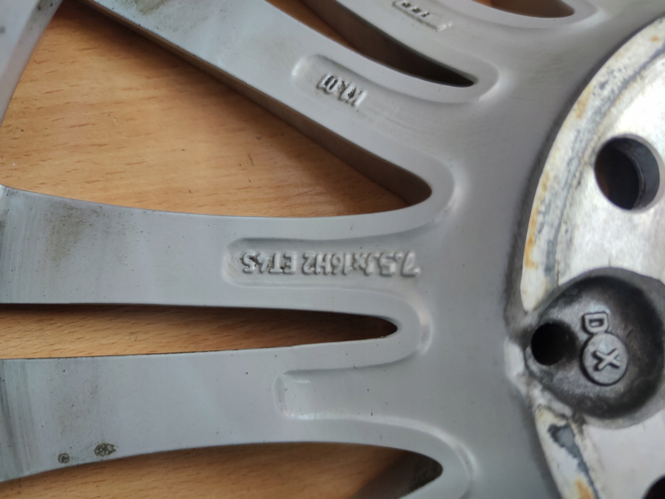 discs disc MERCEDES E-KLASA W207 7.5X16 ET45