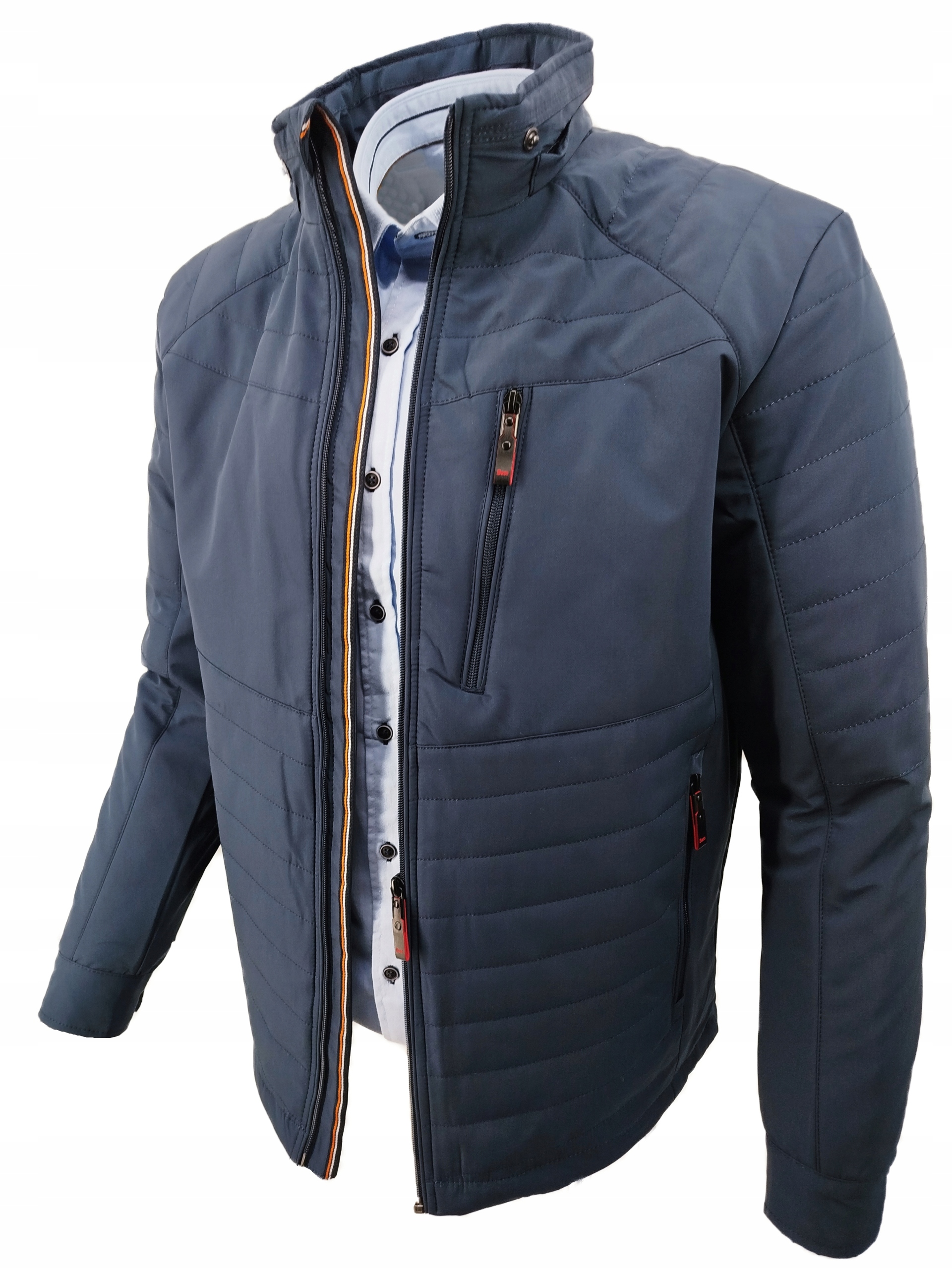 Pánská Přechodová Bunda Tmavě Modrá Jarní Prostata 0320 Vel: XXL 2XL