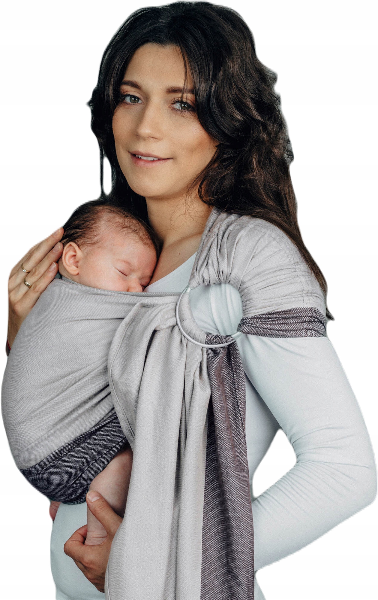 Chusta kółkowa LennyLamb - Cool Grey