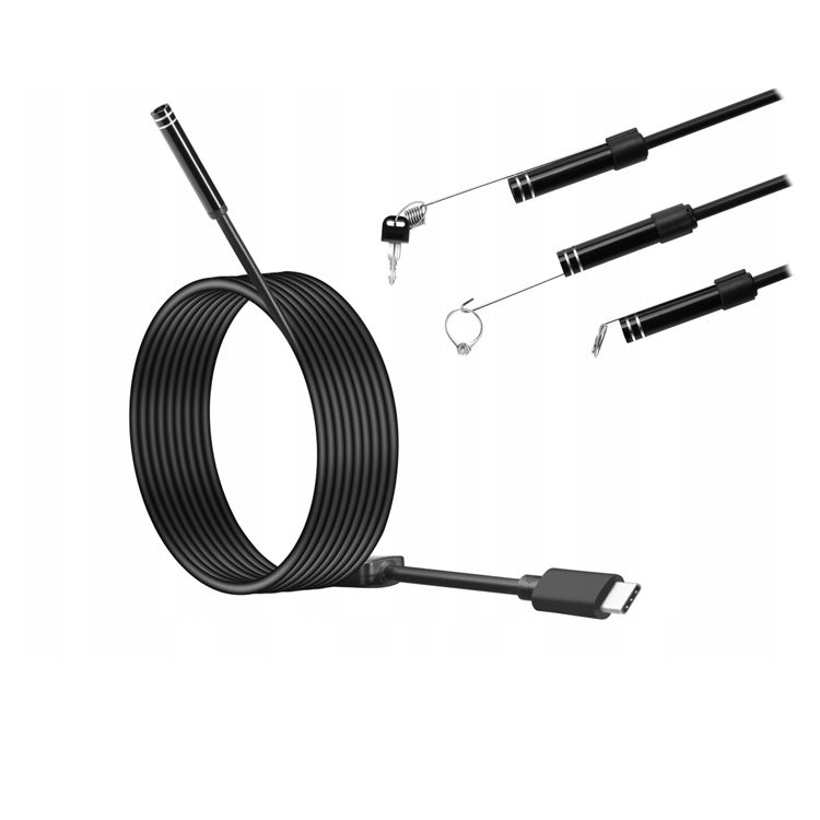 Endoskop kamerka rewizyjna microUSB C 5m Android Kod producenta AK252B