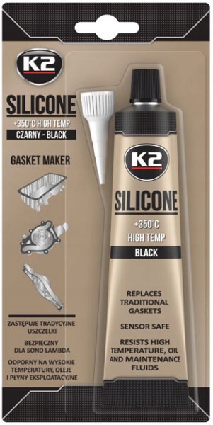 

K2 Silikon czarny wysokotemperaturowy 350C 85g