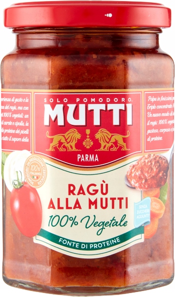 Levně 4x Omáčka pro vegany Mutti Sugo Ragu VEGetale 280 g