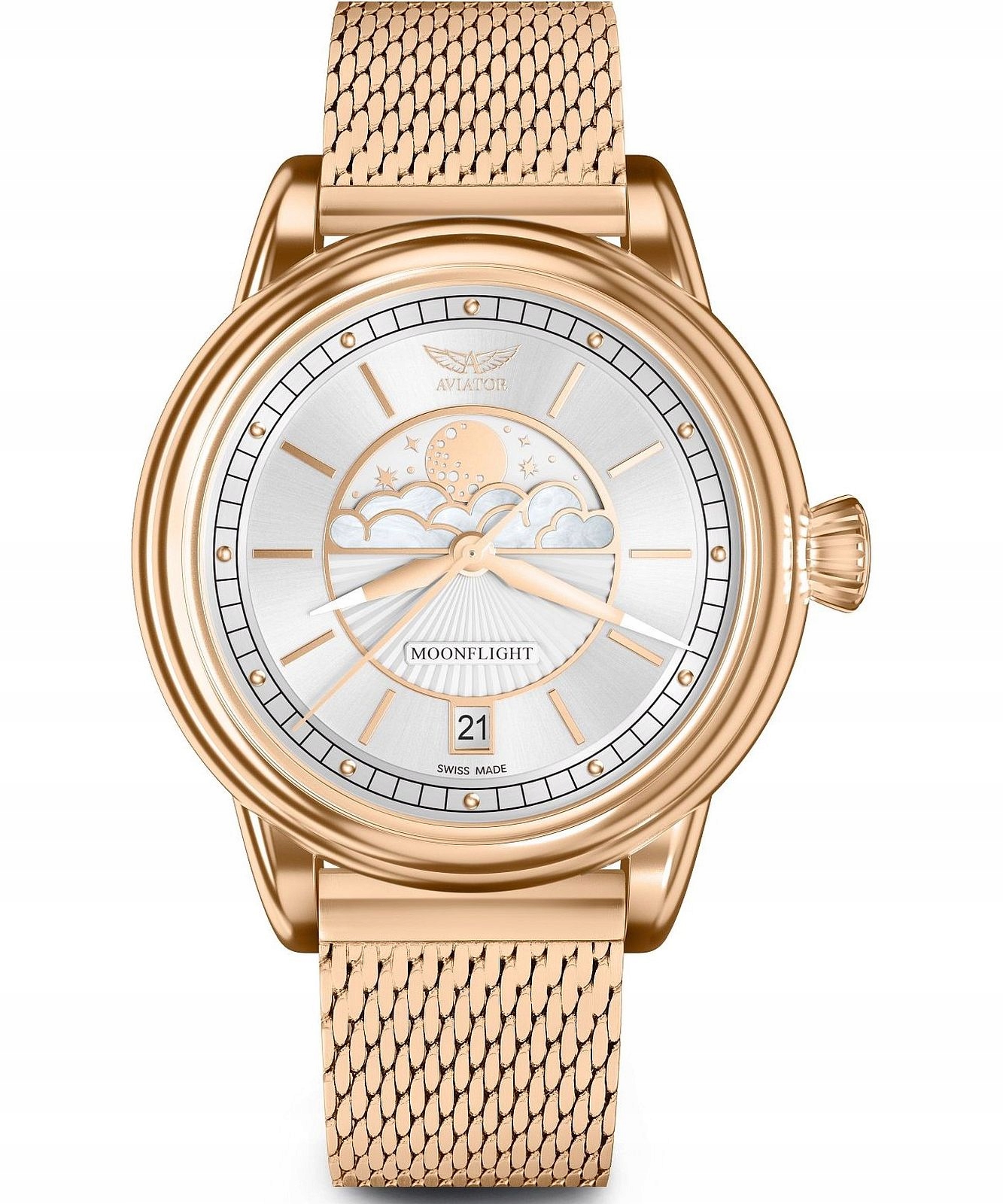 Dámské hodinky Aviator Douglas Moonflight Limited Edition