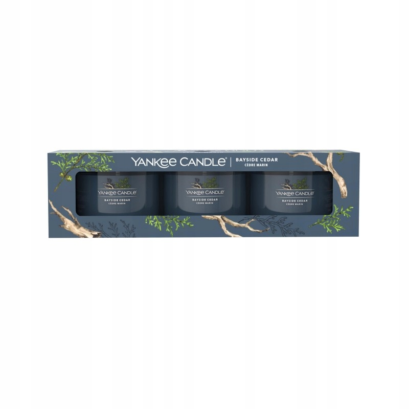 

Yankee Candle zestaw świec mini Bayside Cedar