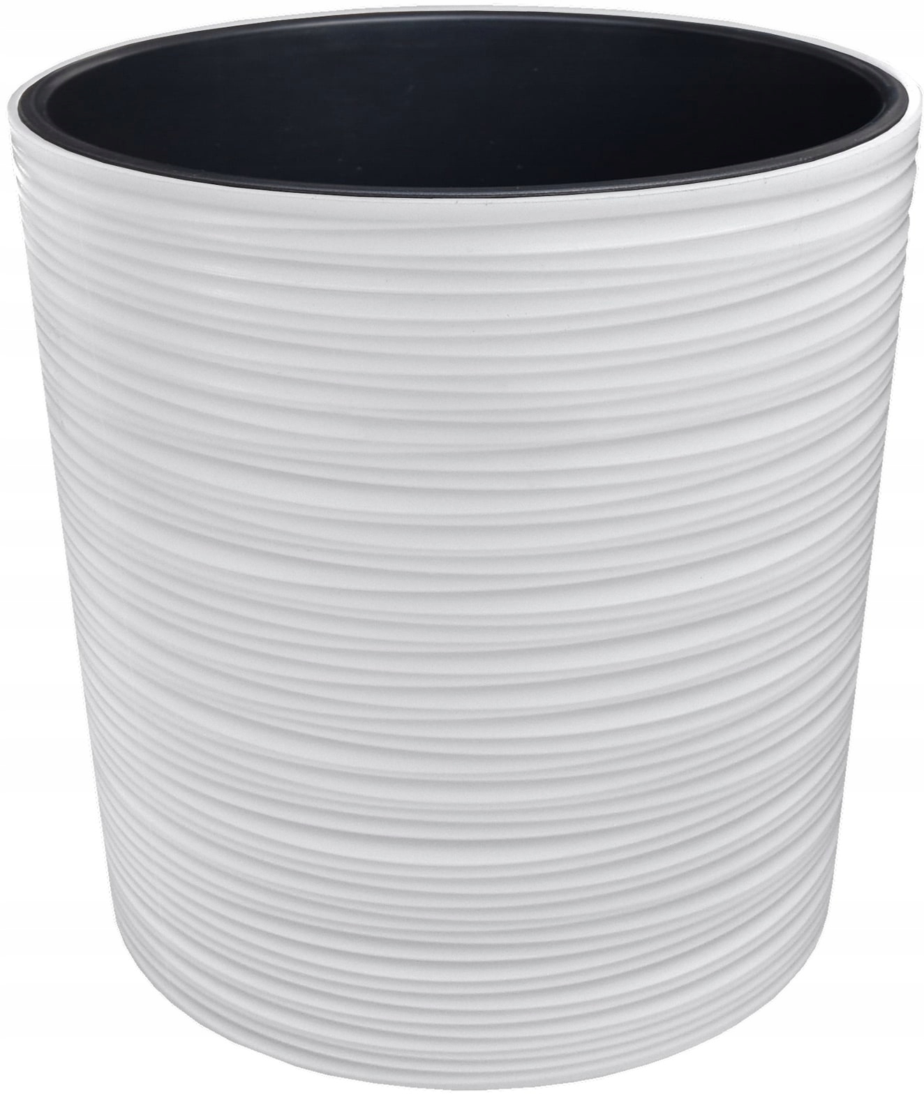 

Doniczka Malwa Lamela ŚR.19 Dłuto Biała